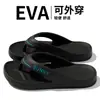 Chanclas Ligeras de Eva para Hombre para Verano, Suela Suave, Cómodas, Antideslizantes, Resistentes al Olor, Sandalias de Playa