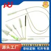 Fabricante Cepillo de Limpieza de Acero Inoxidable y Nylon Doble Cara Cepillo de Resorte para Acuario Cepillo para Tubos de Pecera Cepillo de Alambre de Acero para Desbarbar