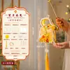 Festival do Meio Outono Lanterna Nova Lâmpada de Coelho Transparente de Madeira Kit de Material DIY Feito à Mão para Lanterna Portátil Infantil de Jardim de Infância