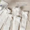 Calcetines para Niñas, Verano Delgados Transpirables de Malla Niños Estilo Coreano con Lazo de Encaje Calcetines de Princesa con Falda y Medias