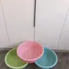 Suministro de fábrica cuenca de plástico publicitaria LOGOTIPO imprimible lavabo cuenca para verduras al por mayor cuenca para el hogar