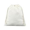 Bolsa de Lona con Cordón para Almacenamiento Rápido, Bolsa Tote de Algodón a Prueba de Polvo para Joyería, Ecológica