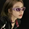 2026 Nuevas Gafas de Sol Versátiles Y2K Gafas Cyberpunk Europeas y Americanas Gafas de Estilo Urbano Futurista para Chicas Populares Envío Gratis C