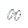 Anillo de Pareja El Principito y la Rosa, Diseño Sencillo de Nicho, un Par de Anillos, un Regalo de Cumpleaños para Amigos Hombres y Mujeres
