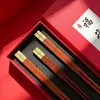 Palillos Infantiles Estilo Padre-Hijo de Panda, Palillos Cortos Hechos de Madera de Ala de Pollo, Animales de Dibujos Animados de Silicona sin Pintar, Palillos de Práctica para Guardería de Bebés