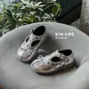 Zapatos de Cuero Elegantes Estilo Coreano con Lunares y Lazo para Niños, Nuevo Estilo Otoño 2026