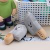 Jelycat Estilo Ajo Verdura Peluche Pan Colgante Llavero Muñeca Linda