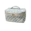 Bolsa de Maquiagem Portátil de PU, Grande Capacidade, High-End, Nicho, Bolsa de Armazenamento de Maquiagem Portátil, Bolsa Tote Fofa, Necessaire Feminina
