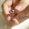 Anel Redondo Minimalista Estilo Coreano com Design Único, Requintado e Elegante, Moderno e Versátil, Anéis Empilháveis Atacado