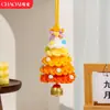 Enfeites de Árvore de Natal de Tricô Mais Vendidos no Exterior, Decorações de Natal Criativas de Crochê e Enfeites de Natal Festivos