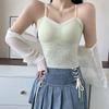 Lindo Roupa Íntima Secreta Feminina Camisola Macia e Confortável Interna e Externa Sensação Renda Deusa Costas Bonitas Sutiã
