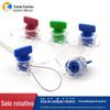 Fábrica de atacado de água e medidor de eletricidade selador medidor de medição National Grid Security anti-roubo anti-falsificação selo rotativo descartável de chumbo