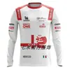 Nova Camiseta de Manga Longa de Corrida F1 Roupas de Motocicleta Off-Road Respirável Secagem Rápida Gola Redonda Manga Curta Roupa Esportiva Top Exportação