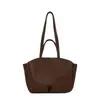 Bolso tipo alforja de estilo retro británico, bolso de mano grande para mujer, bolso versátil de mano y de hombro para el trabajo, nuevo modelo otoño 2026