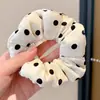 Colección de Scrunchies Suaves Estilo Coreano, Accesorios para el Cabello con una Sensación de Lujo Ligero y Gama Alta, Ligas para el Cabello de Tela con un Diseño de Cola de Caballo Simple y Elegante
