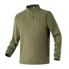 Camiseta de Meio Zíper de Manga Longa Woodpecker 2025 Outono Novo para Homens e Mulheres, Esportiva Casual, Leve, Respirável, Secagem Rápida Camada Base