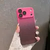Funda de teléfono de dos colores degradados para enfriamiento, adecuada para Apple 17Promax, moderna, 15/13, creativa, 16/17, película para lente