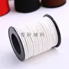Cuerda de terciopelo coreano de 3 mm x 10 m Accesorios de enrollado de terciopelo coreano hechos a mano Material para pulsera tejida con borla al por mayor