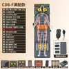Cojín de masaje de cuerpo completo para uso doméstico, masajeador eléctrico de hombros, cuello y espalda, colchón de masaje con vibración de columna cervical, amasado y terapia de calor