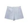 Para Atacado de Moda Feminina Transfronteiriça 2026 Nova Moda Elegante Slim-Fit Renda Couro Sintético Calça Saia de Botão Duplo