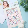 Adesivos de strass brilhantes, decorações de leque, enfeites de strass coloridos, acabamento de pérolas, materiais para artesanato DIY, atacado para vendas transfronteiriças