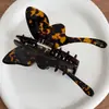 Nuevo Clip de Mariposa de Acetato de Estilo Francés, Suave y de Alto Temperamento, Pinza de Tiburón Dulce y Colorida para la Parte Posterior de la Cabeza