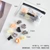 Caja de Set de 10 Piezas Pinzas para el Cabello Infantiles Estilo Coreano Versátil Nuevo Accesorios para el Cabello Pinza para el Cabello Pequeña Versátil Color Caramelo para Mujer