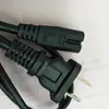 Cargador adaptador de corriente para cámara digital Cable de carga AC enchufe plano Estándar Americano/dos redondos Estándar Europeo cable de alimentación de 8 puntas