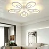 Lámpara de techo protectora para los ojos, lámpara de techo creativa de múltiples cabezales en forma de gota de agua para sala de estar, luminaria LED de forma irregular para uso doméstico