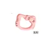 Aleación Pintura Corte Calado Lazo Separado Cuentas Dibujo Animado Hello Kitty Pulsera Joyería de Cuentas Collar Cadena para Teléfono Móvil Accesorios