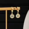 Pendientes Transfronterizos de Estilo Europeo y Americano con Delfín, Corazón, Mariposa, Corona, Luna y Diamantes, de Aspecto de Alta Gama, Diseño Hueco Único y Súper Brillantes Clips para Orejas