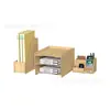 Conjunto de Porta-Arquivos Suprimentos de Escritório Rack Multifuncional de Armazenamento e Organização Informação Papelaria Cesta de Arquivos Caixa de Armazenamento Combinada