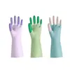 Guantes para Lavar Platos para Mujer, Engrosados, para Tareas de Cocina, de Goma, Impermeables, a Prueba de Aceite, Duraderos, Látex de Goma, Especiales para Lavar Ropa