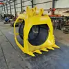 Cuchara de cribado para excavadora Cuchara de lavado de arena multifuncional Cuchara de cribado para cargadora Cuchara de cribado de materiales