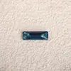 Rhinestones de Vidrio Rectangulares de Cristal K9 de Alta Calidad Cosidos a Mano con Base Plana y Doble Agujero para Vestidos de Bricolaje, Vestidos de Novia y Accesorios de Ropa