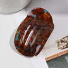 Pinza para el Cabello Dopamina con un Tacto Exquisito y de Alta Gama, Pinza de Garra Plana Ovalada para un Peinado Completo en la Parte Posterior de la Cabeza, Accesorio para el Cabello para Mujer, Pinza de Tiburón