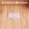 Se vende por separado tapa de cubo de agua de plástico tapa transparente de color tapa conservadora de frescura tapa de plástico redonda cuadrada tapa de bol tapa al por mayor