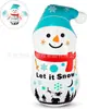 Vaso de Muñeco de Nieve Personalizado de Fábrica con Revestimiento Inflable de PVC Juguete Inflable Navideño para Niños Vaso Inflable