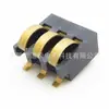 Conector de batería de presión positiva de 3p BC-1-341 espaciado 3.0 altura 6.0 clip de resorte arqueado soporte de batería