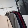 Sudadera Térmica Cálida de Manga Larga para Hombre, Cuello Alto, Media Cremallera, Cuadros Ultra Finos, Versátil, Casual, para Viajes Urbanos en Otoño/Invierno