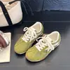 Tênis de Treino Alemão da Moda Tendência para Mulheres 2026 Verão Novos Tênis Casuais Versáteis com Cadarço Leves Sapatos Esportivos