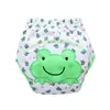 Pañal de tres capas pantalones de aprendizaje bolsillo para pañal pantalones pull-up bordados pañal
