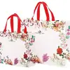 Bolsa no tejida en stock Impresión a color de película Bolso de mano para llevar ropa a domicilio Regalo publicitario Bolsa de compras promocional al por mayor