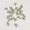 Plástico ABS Galvanizado CCB Colgante de Estrella de Mar Materiales y Accesorios para Pulsera de Abalorios Hecha a Mano DIY y Collares