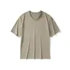 Suministro transfronterizo 180g refrescante cuello en V manga corta hombre transpirable secado rápido verano nuevo talla grande camiseta de media manga