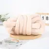 Fio de veludo cristal espesso de 5CM para tecelagem manual DIY de almofadas, ninhos de gato, tiras de tecido, tiras anti-colisão extra grossas para berço de bebê e protetores de cama