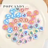 Bolsa de Cuentas Hecha a Mano Estampada Linda Consola de Juegos Tamagotchi Nubes y Estrellas Accesorios de Joyería Colgante Cuentas