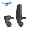 Accesorios para equipaje, Ruedas de repuesto, Ruedas universales desmontables para maletas de carro, Ruedas silenciosas para maletas de viaje