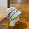 Novo chapéu de pescador 2025 infantil outono e inverno preto versátil chapéu de pelúcia moda rosto chapéu de bacia pequeno