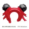 Nuevo Clip Acrílico de Nezha Palo de Mano de Nezha Diadema Globo de Película de Aluminio Estilo Dibujo Animado Infantil Personaje Globo Decorativo para Niños